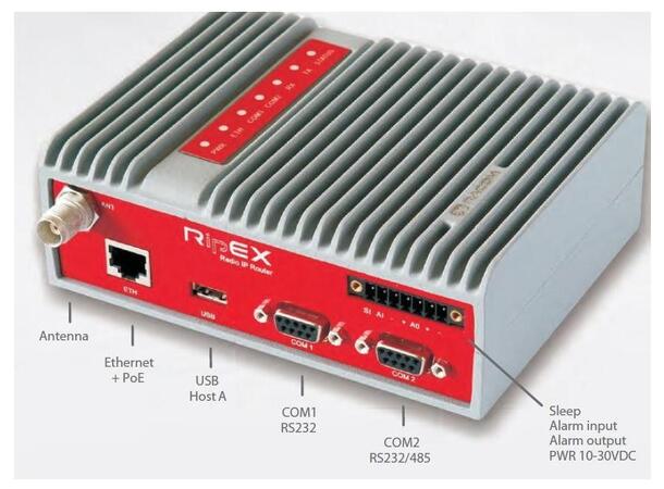 Racom RipEX-BR154DS 154-174MHz 1ETH 1xRS232 5W RX/TX 